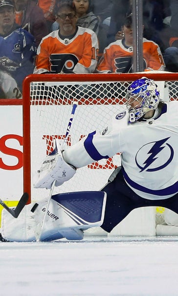Maroon, Vasilevskiy lead Tampa Bay to 10th straight victory